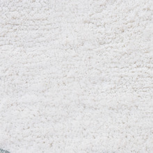 Wavy Cotton-Blend Bath Mat